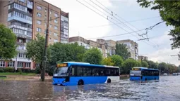Дощове «море» на Відродження: як Луцьк 6 років не може здолати одну калюжу (фото)