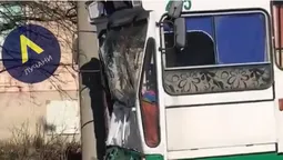 Луцький тролейбус виявився «слабким на передок» (відео)