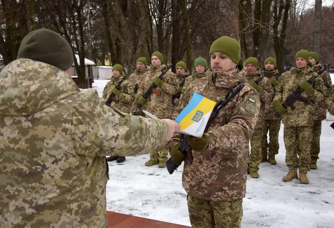 На Волині нові рекрути склали присягу на вірність Україні (фото)