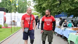 У Луцьку в парку – ярмарок ветеранського бізнесу: що там є (фото)