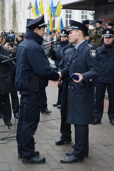 Патрульні поліцейські Луцька присягнули на вірність