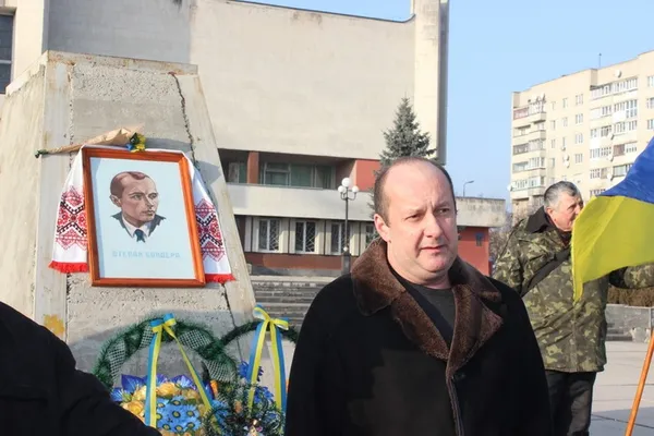 У Луцьку вшанували пам'ять Степана Бандери (фото)