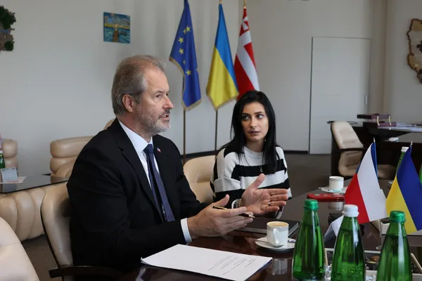 Волинь відвідав  Генеральний консул Чеської Республіки у Львові Їржі Борцел (фото)