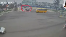У Луцьку водій авто збив пішохода на переході (відео)