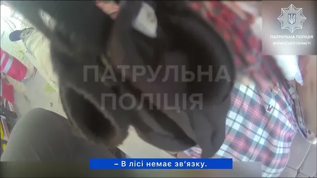 Самотужки доїхав з лісу до міста: у Луцьку на заправці стікав кров'ю грибник (відео)