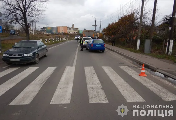 У Ковелі на пішохідному переході вантажівка збила пенсіонерку (фото)