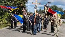 На Волині попрощалися з полеглим Героєм Валерієм Гонтою (фото)