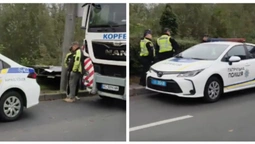 У центрі Луцька впав бігборд (оновлено, відео)