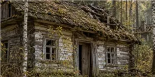 Ліс поглинає хати, а кладовище зберігає пам’ять: у хащах Полісся зникає покинутий хутір-привид