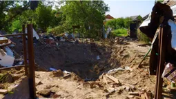 Показали наслідки удару «Іскандером» по Дніпру (фото)