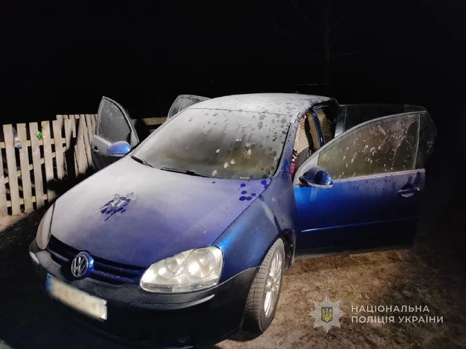 На Волині вандал підпалив авто (фото)