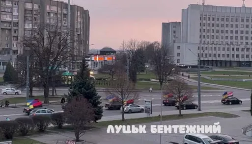 До Луцька прибув екіпаж «На щиті» (відео)