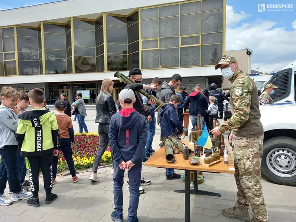 У центрі Луцька організували свято для дітей (фото)