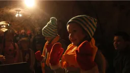 У Луцьку для діток ВПО влаштували свято Миколая (відео)