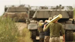 Танки – з кондиціонером та шкіряними сидіннями: бійці 5 ОТБр розповіли про німецькі «леопарди»