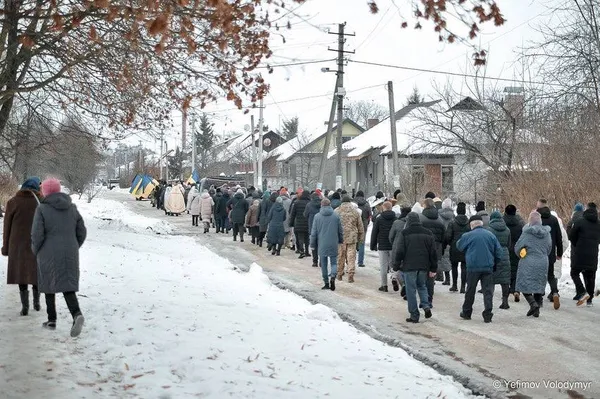 На Волині попрощались із загиблим захисником  Максимом Багнюком (фото)