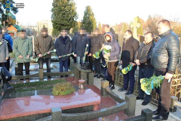 У Луцьку СБУ вшанувала пам’ять загиблого капітана Віктора Мандзика (фото)
