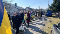 У Луцькому районі попрощалися із загиблим воїном Андрієм Демчуком (фото)