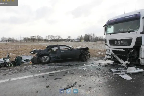 Погоня зі стріляниною: волиняни потрапили у жахливу аварію в Литві (фото)