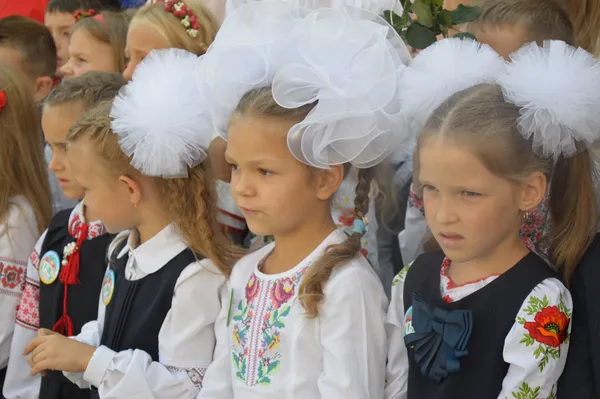 ДІвчата в красивих бантах