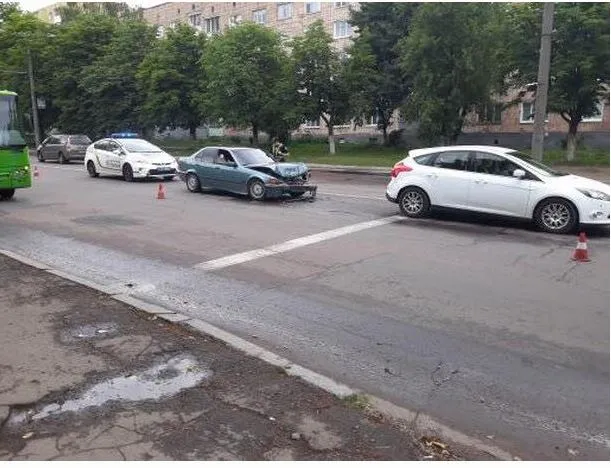 У Луцьку не розминулись два авто