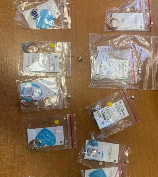 Через волинський кордон намагались перевезти 14 кілограмів російських прикрас (фото, відео)