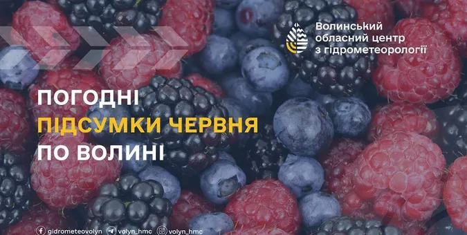 Спекотний і мокрий: погодні підсумки червня на Волині