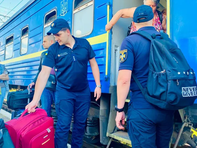 На Волинь прибув ще один евакуаційний потяг з Харківщини (фото)