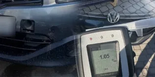 У Луцьку п’яний водій Nissan спричинив ДТП: драгер показав 1,05 проміле