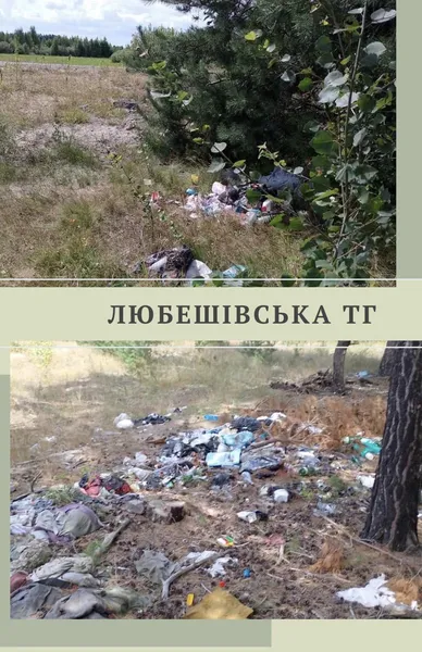 На Волині знайшли ще шість стихійних сміттєзвалищ (фото)