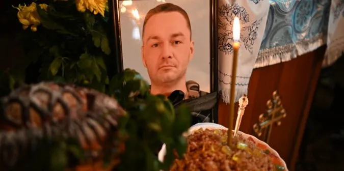 У селі біля Луцька попрощались із полеглим захисником Олександром Гавришем (фото)
