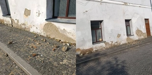 У Луцьку руйнується фасад фахового коледжу: на ремонт бракує грошей