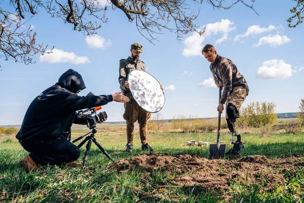 Фільм про «упівця»-художника знімають на Рівненщині: серед учасників – Олександр Терен (фото)