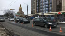 У Луцьку зіткнулися чотири автомобілі (фото) 