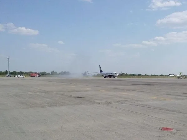 Ryanair виконав перший рейс до України (фото)