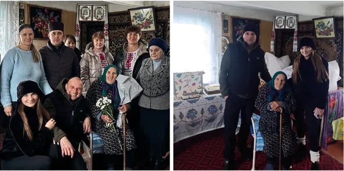 На Волині довгожителька відзначила 90-річчя
