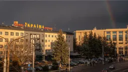 Лютнева веселка на Волині розмалювала небо (ФОТО)