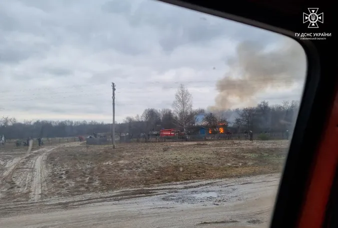 На Волині у вихідні сталися п'ять пожеж (фото)