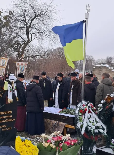 На Волині попрощалися із загиблим воїном Андрієм Мисливчуком (фото)