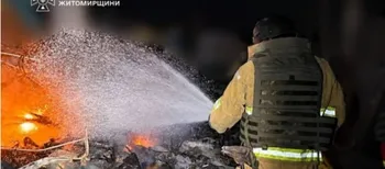 росіяни завдали близько 10 ударів по транспортних та паливних об'єктах  Житомирщини (фото)