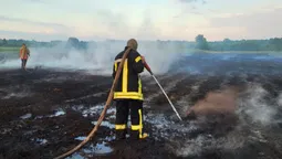Боротьба зі стихією: на Волині рятувальники дев'ять днів гасять пожежу (фото)
