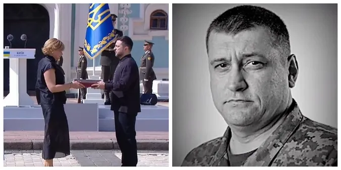 Найвища державна нагорода: Зеленський вручив родині загиблого майора 100 ОМБр «Золоту Зірку» Героя України