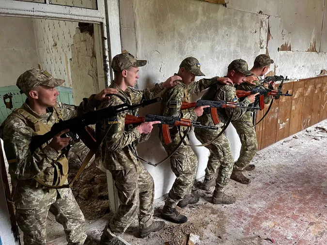 На Волині інструктор зі США тренує прикордонників (фото)