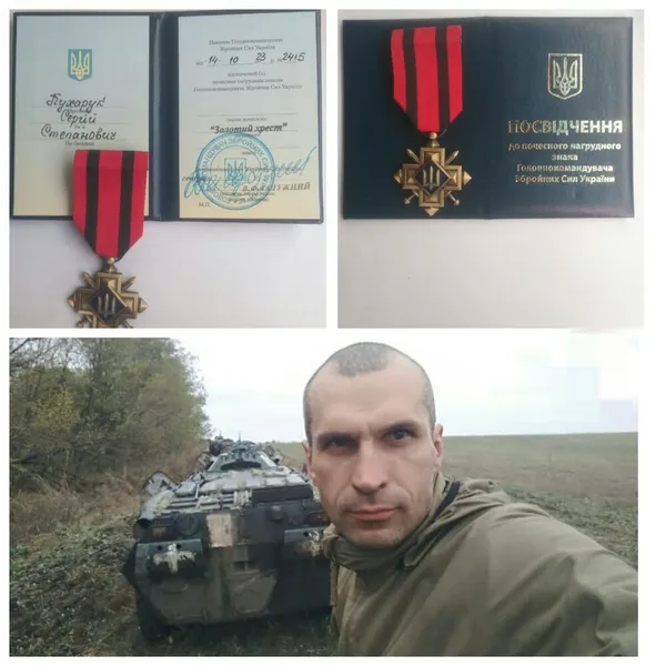Луцький боєць отримав «Золотий хрест» від Залужного