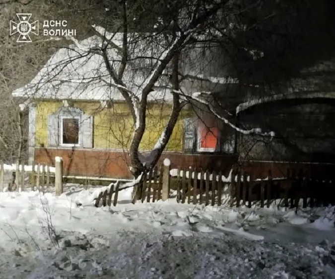 В пожежі на Ковельщині загинув чоловік (фото)