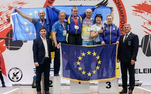 Українські важкоатлети здобули рекордну кількість нагород на чемпіонаті Європи