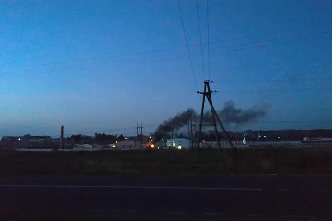 У Клевані на хімічному підприємстві відбувся вибух (фото)
