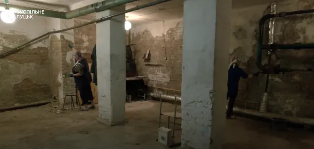 Щоб повернутися до очного навчання: у луцькій школі облаштовують укриття (відео)