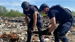 На Донеччині волинські піротехніки майже за тиждень вилучили понад 300 боєприпасів (фото)
