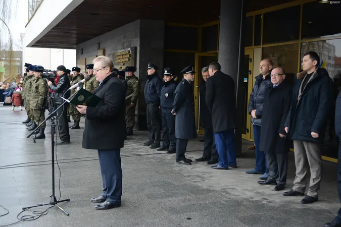 Патрульні поліцейські Луцька присягнули на вірність